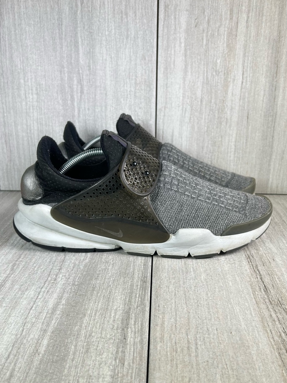 Nike Sock Dart Presto SE Premium Dark Grey Knit Running Sneaker Men’s Size 12